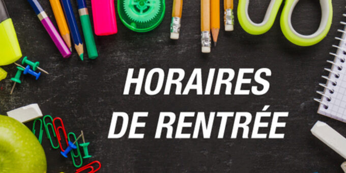Rentrée 2026